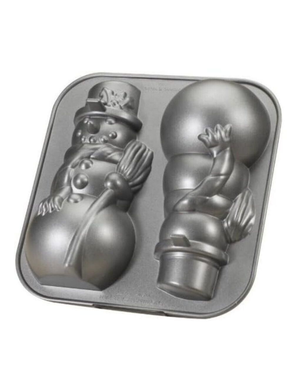 Nordic Ware Snowman Pan - Picture 1 of 4